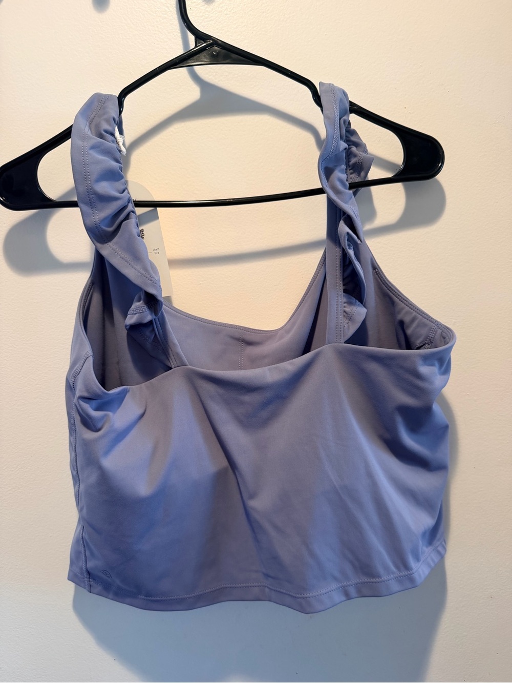 Blogilates Ruffle-Trim Crop Sports Bralette Workout Set